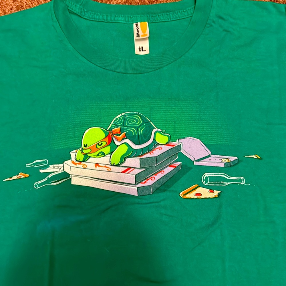 TNT Michealangelo shirt